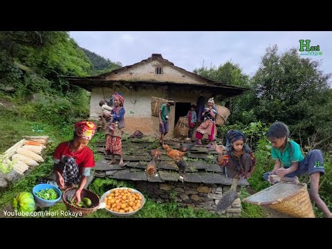 Traditional Himalayan Village Life | Family & Culture in Nepal