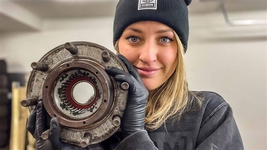 Ford F-350 front wheel bearing repair and replacement