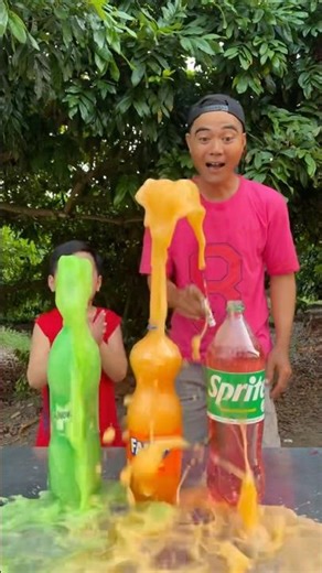 Sprite, Fanta, Mirinda VS mentos