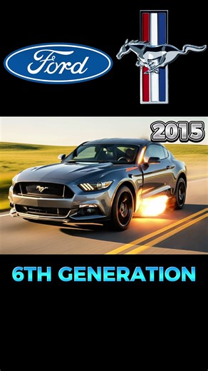 FORD MUSTANG Car Evolution (2010–FUTURE) | The LEGENDARY Evolution #fordmustang