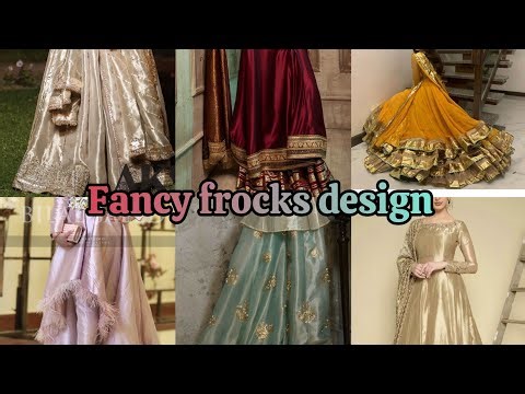 Latest Fancy Frocks Design Ideas for Party & Wedding Wear 2025,