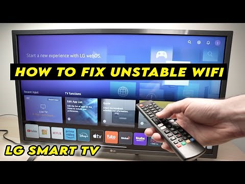 LG Smart TV: How to Fix Unstable Wi-Fi Connection