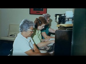 1970s Dodgers Front Office Telephone Switchboard Operators, Hard at Work!