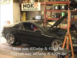 LS swap 300zx DYNO