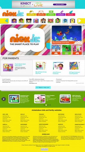 Nostalgia for Nick Jr. Games on Family Computer