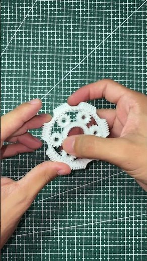 Planetary Gear Fidget Spinner in Action! #3DPrinting