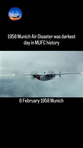 @Altimeter on Instagram: "The 1958 Munich Air Disaster was a tragic plane crash involving Manchester United’s team, known as the “Busby Babes,” on 6 February 1958. After a European Cup match in Belgrade, their flight stopped in Munich to refuel. During the third takeoff attempt on a snowy runway, the aircraft failed to gain enough speed and crashed beyond the runway. Twenty-three of the 44 people on board lost their lives, including eight Manchester United players. Several others were seriously