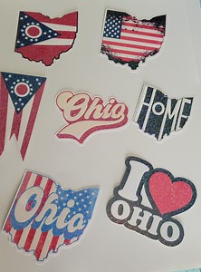 Ohio Stickers, Ohio, Buckeye State, Mirror Sticker, Laptop Sticker, Sticker Decal, Premium Vinyl,i Love Ohio - Etsy