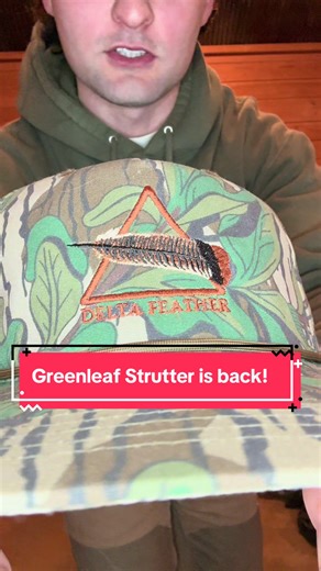 Green Leaf Strutter Logo Hat Available Now