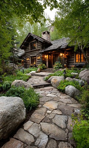 18K views · 1.7K reactions | A peaceful retreat surrounded by nature’s beauty | Log Cabins | Facebook