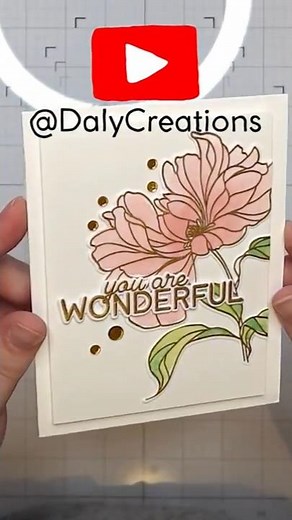 Easy Watercolor Card Tutorial 🎨 | Handmade Card in Minutes! #watercolor #cardmaking #diycards
