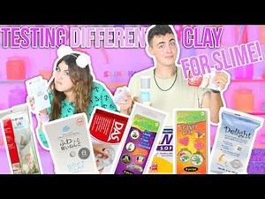 TESTING DIFFERENT CLAY FOR SLIME | Daiso, delight, ect | Ultime butter slimes | Slimeatory #67
