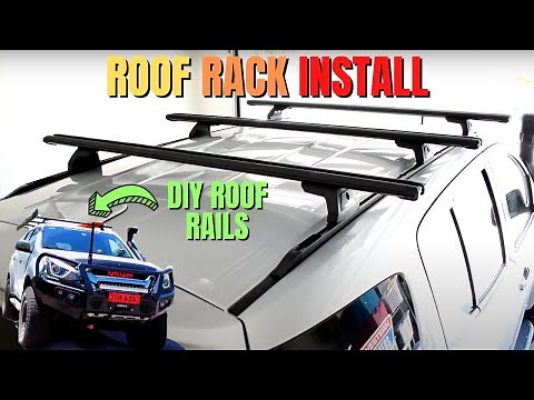 How to install ROOF RACKS || Isuzu Mu-x Yakima LockNLoad || DIY Roof rack installation