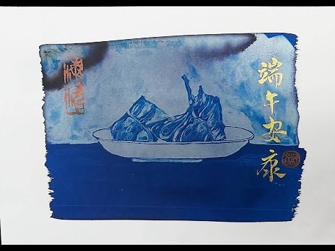 【翰軒版畫】藍晒教學 （Cyanotype）