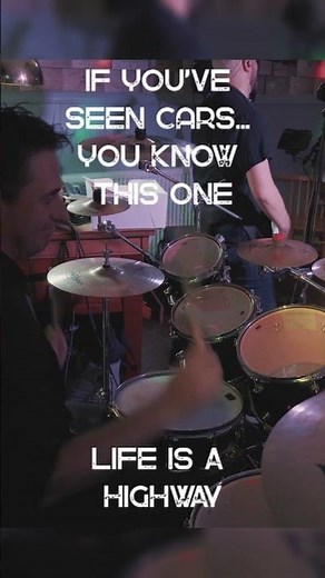 Life Is A Highway | Live Drum Cam #cars #disney #rascalflatts #drumshorts #drummer #livemusic #live