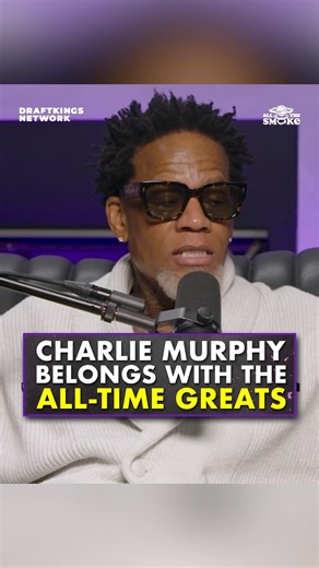 Charlie Murphy built his own legacy 🫡 DL Hughley reflects on Charlie’s greatness, from Chappelle’s Show to the stand-up stage. | allthesmoke