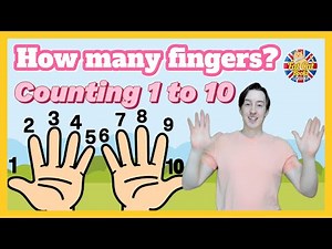 Counting 1 to 10 | How many fingers? | Learn to Count Kids' Song and Actions