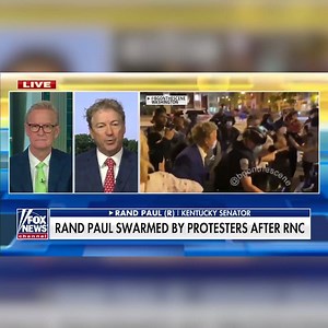 812K views · 836 reactions | Senator Rand Paul recounts being surrounded by an INSANE leftist mob after President Trump's RNC speech. | Daily Wire | Facebook