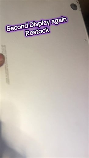 Second Display Restock Announcement for Enthusiasts