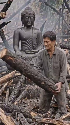 Amid Ruins, the Buddha Mind Still Shines#buddha#pathofbuddha#puddhism#méditation
