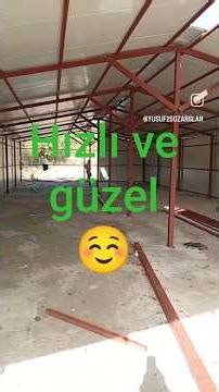 Yapı artık ayağa kalktı 💪Yan paneller monte edildi, üst çatı zaten hazırdı. Adım adım ilerliyoruz,