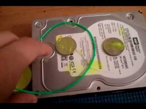 hack 2TB harddrive mod, brother trick, glow in dark