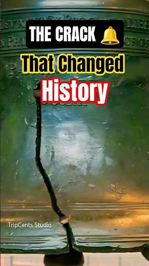 Liberty Bell Crack That Defined History | Secret Behind America's Iconic Symbol #libertybell #facts