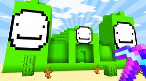 Minecraft, But There Are Youtuber Structures…