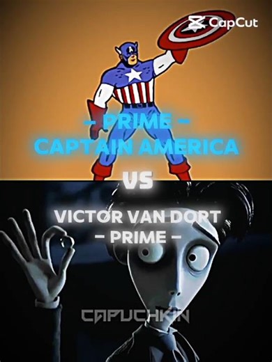 captain america vs victor van dort