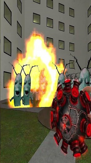 Scary Plankton Nexbots Garry's Mod #gmod #garrymod #nextbots #garrysmod