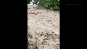 Storm ruins hot spring hotel in southern Japan