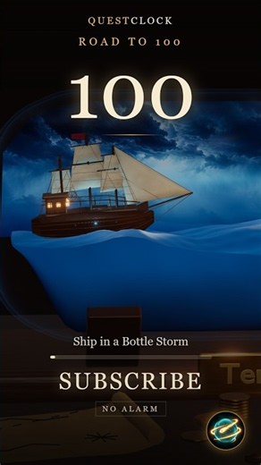 Ship in a Bottle: 20 Second Focus Timer | Road to 100 #15minutetimer #focustimer #shipinabottle