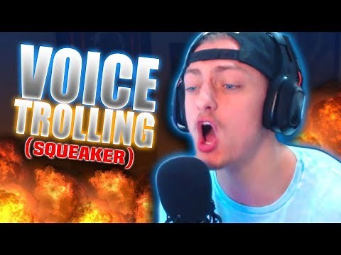 Voice Changer SQUEAKER Annoys Internet Tough Guys!
