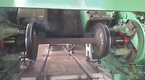 Do you know about Wheel turning process? Wheel turning takes place on a Surface Wheel Lathe. Computerized wheel diameter setting is done. As wheel is vital, utmost Care is taken while handling. | Ministry of Railways, Government of India
