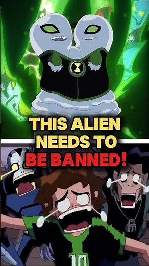 This Alien Needs To Be Banned! | Unseen ALIENS | Bob The Blob| #ben10 #cartoon #shorts #alienforce