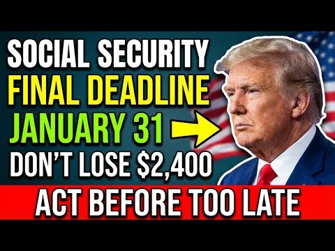 URGENT: January 31 Deadline — Don’t Lose Your $2,400 Social Security Payment! | Dave Ramsey