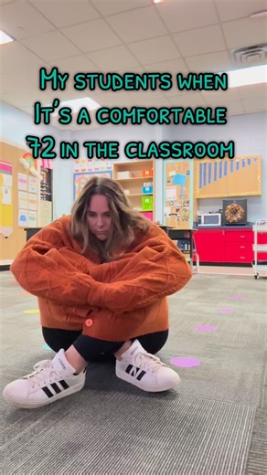 3.2K views · 22 reactions | It was our first “cold”ish day this year! It never fails. I always hear “I’m not even cold!” When it’s FREEZING 略 They love acting tough 藍 #firstgradeteacher #firstieteacher #firstieteacherlife #elementaryteacher | Hannah Grosz | Facebook