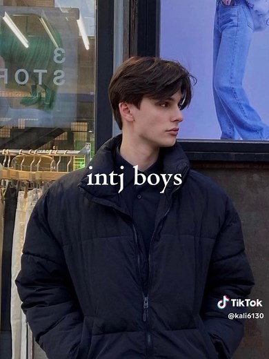 Confident and Analytical INTJ Boy Vibes