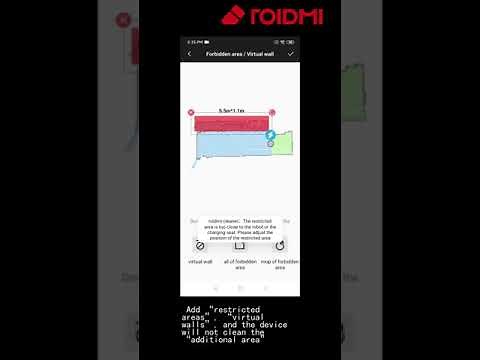 Roidmi Vacuum Robot APP Using Guide