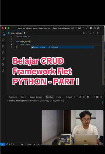 Framework Flet Python, Jarang di lirik developer kenapa? #fullstacknotes #python #flet #multiplatform