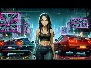 The Power In The Hyperdrive 1 Hour Synthwave Retrowave Music