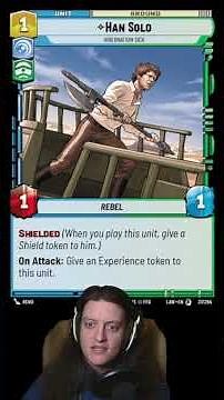 Han Solo, Hibernation Sick - A Lawless Time Preview Card Review #starwars #swu #starwarsunlimited