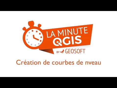 La Minute QGIS : Comment créer des courbes de niveau ?