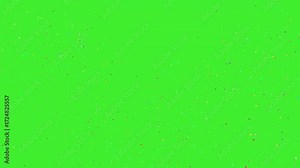 Confetti Streamers Animation – Colorful Party Effect on Green Screen. Stock Video