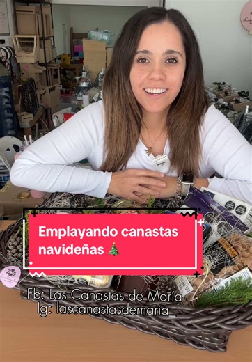 Cómo emplayar canastas navideñas con plástico