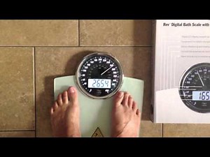 OZERI Rev Digital Bathroom Scale