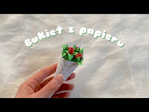 Bukiet kwiatków z papieru DIY | kwiatki z papieru zrób to sam | Aesthetic, Pinterest inspired