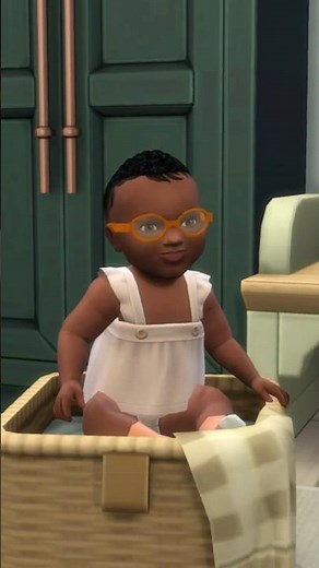 adorable infant pose for the Sims 4