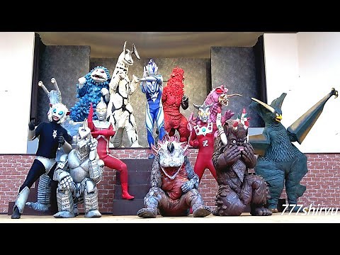 【ウルトラマン】第３回ウルトラ怪獣大集合ひらパー①ウルトラマンジード＆レオ＆セブン☆ウルトラヒーローショーUltraman Geed, Leo, Seven Ultra Heroes Monsters
