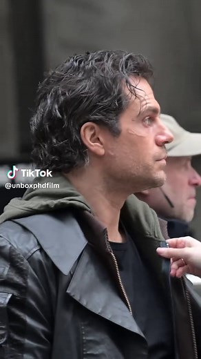 Henry Cavill Filming Highlander in London